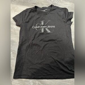 Calvin Klein Jeans Black Short Sleeve Tee